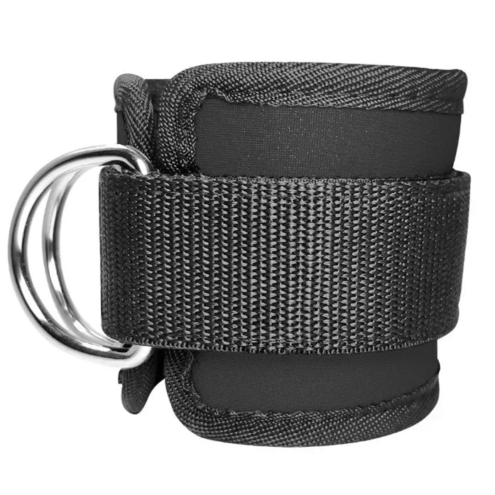 1Pc Padded Ankle Straps Ankle Straps for Cable Machines Single/Double D-Ring Fitness Ankle Cuffs for Leg Extensions