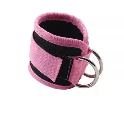 1Pc Padded Ankle Straps Ankle Straps for Cable Machines Single/Double D-Ring Fitness Ankle Cuffs for Leg Extensions