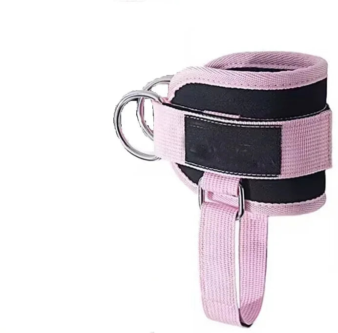 1Pc Padded Ankle Straps Ankle Straps for Cable Machines Single/Double D-Ring Fitness Ankle Cuffs for Leg Extensions