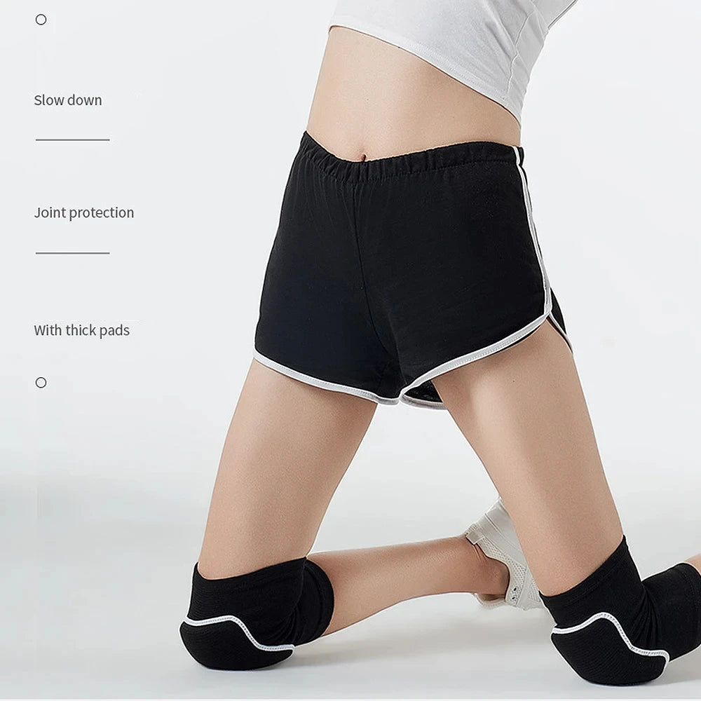 1Pair Sports Knee Pads for Men Women Sport Compression Knee Brace for Dance Yoga Volleyball Football Running Cycling Tennis