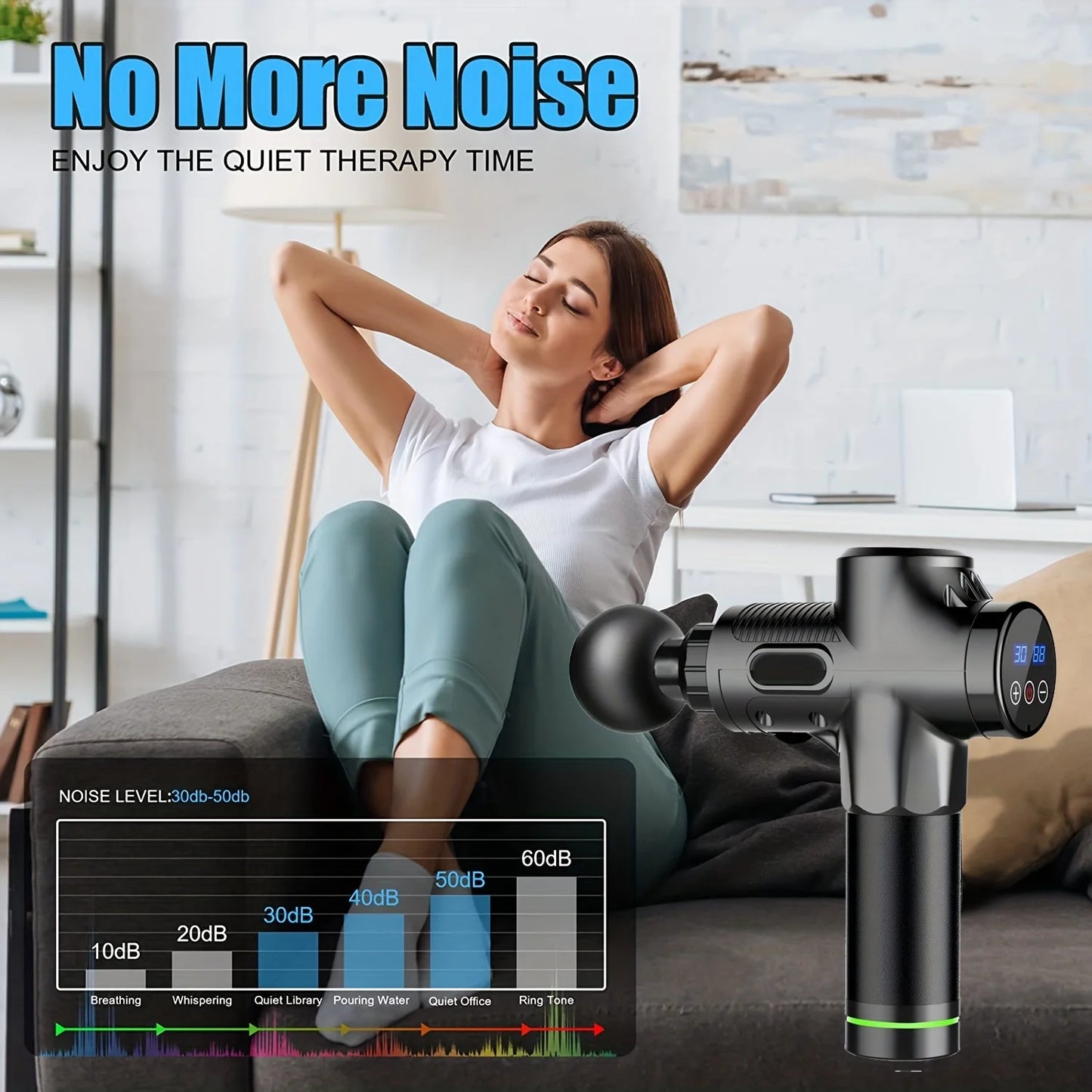 Gun Vibration Massage for Body and Neck
