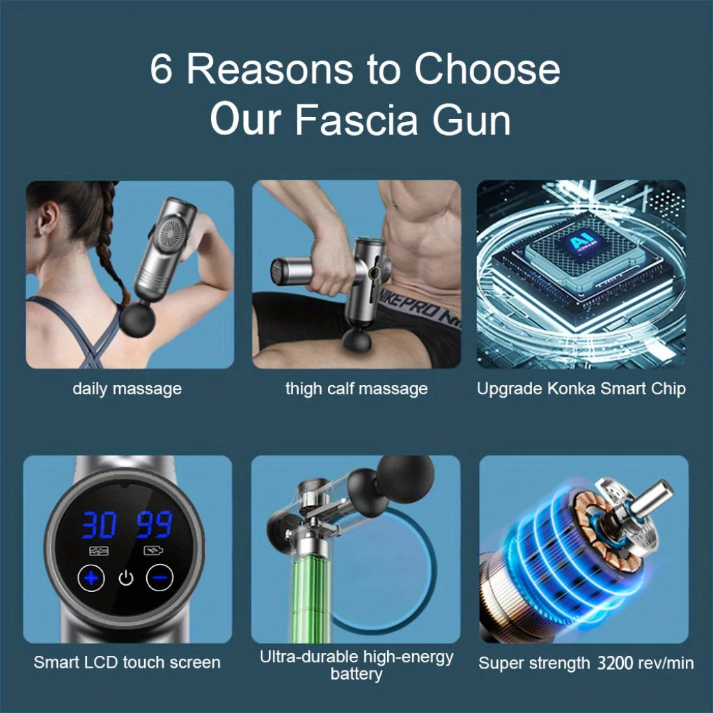 Gun Vibration Massage for Body and Neck