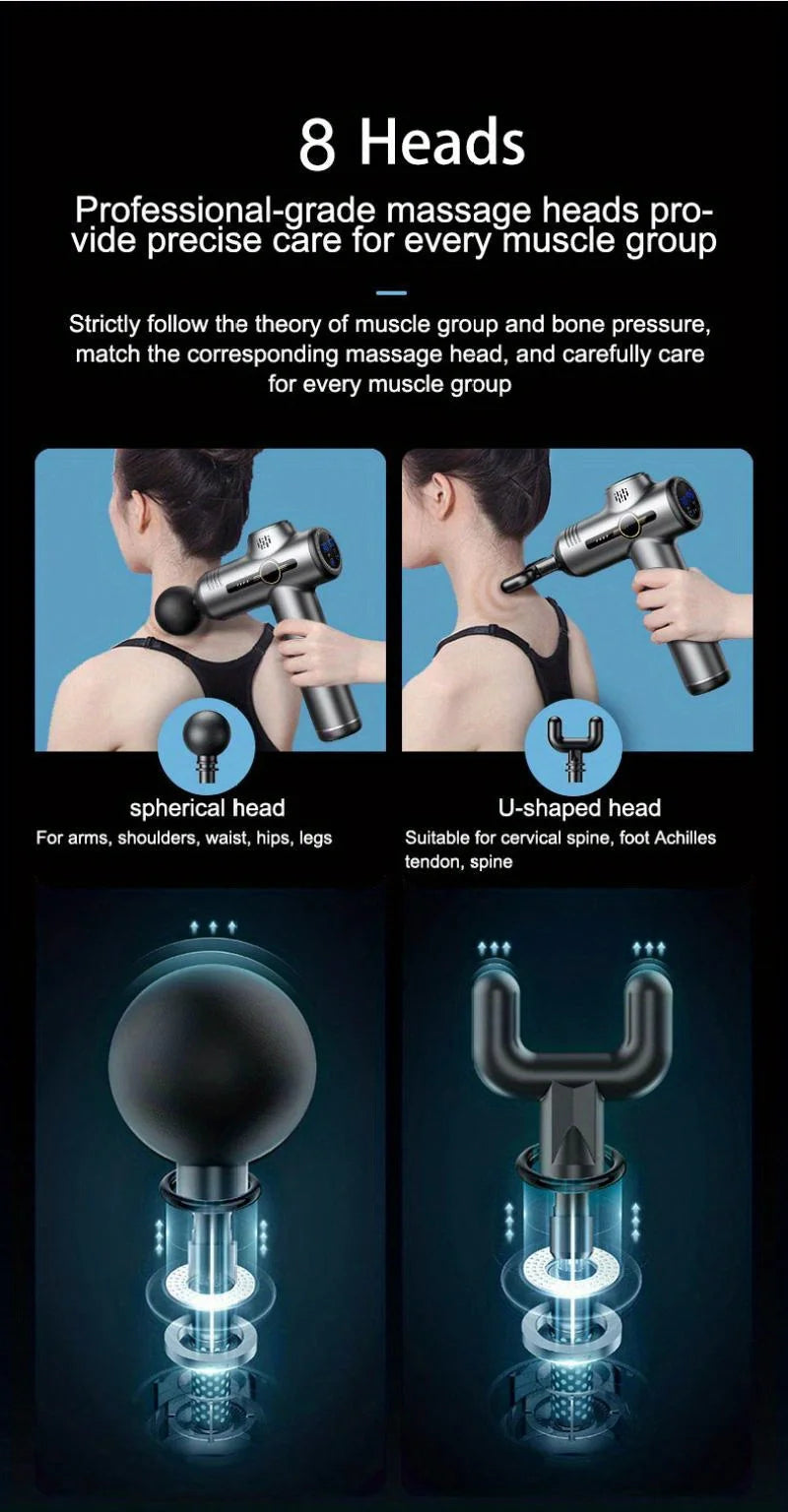 Gun Vibration Massage for Body and Neck