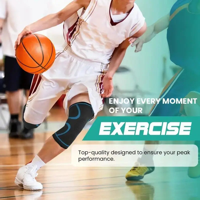 Knee Brace Belt Sports Knee Joint Protection Belt Sports Running Fitness Breathable Support Tool Suitable for Both Men and Women