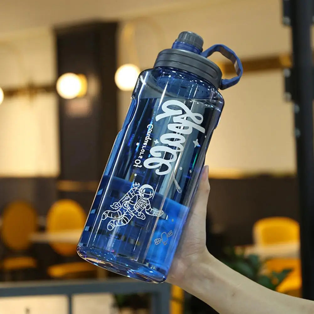 1100/1500/2000/3000ml Water Bottle Drop-resistant Ater Bottle Motivational Sport Water Bottle Potable Gym Large Sports Kettle