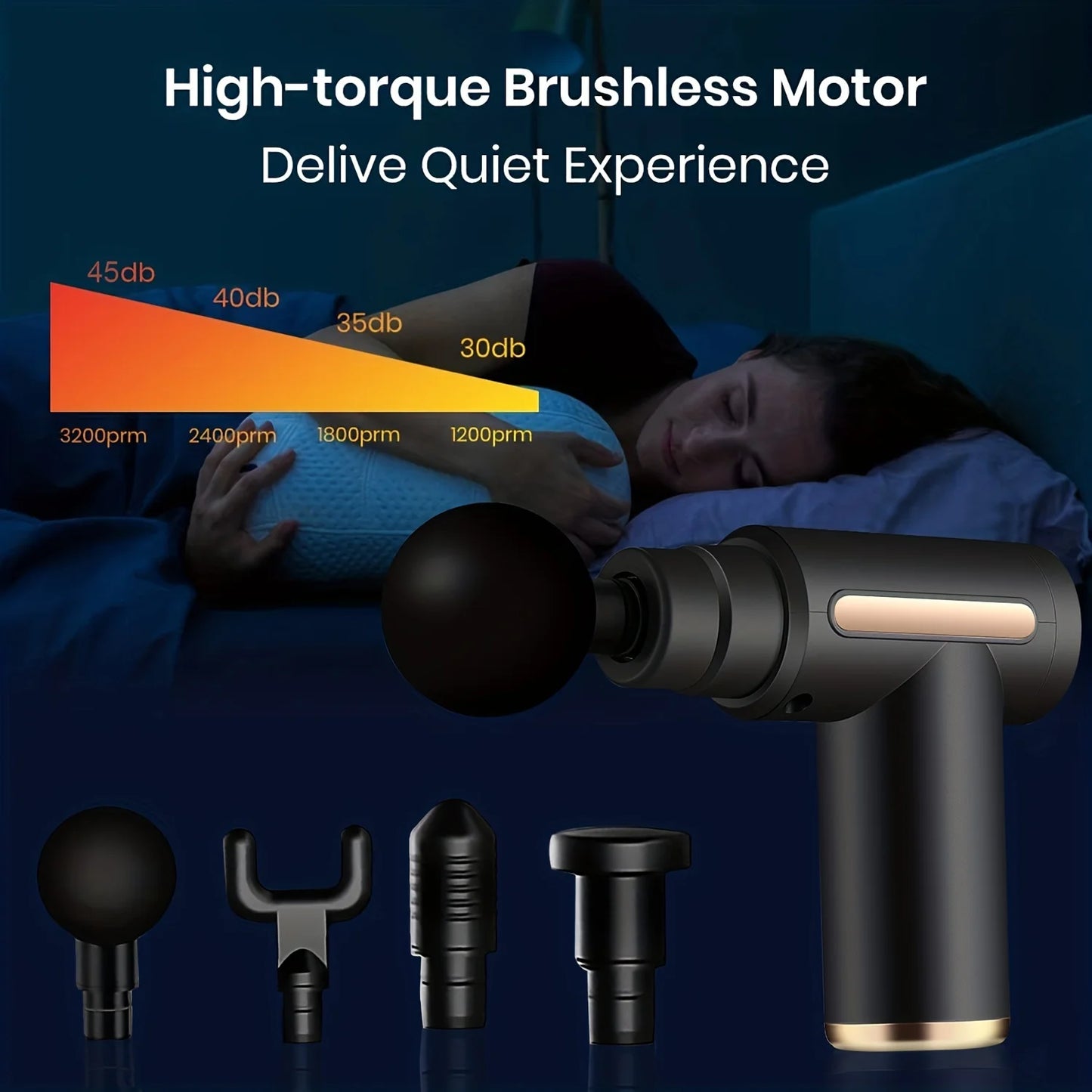 Gun Vibration Massage for Body and Neck