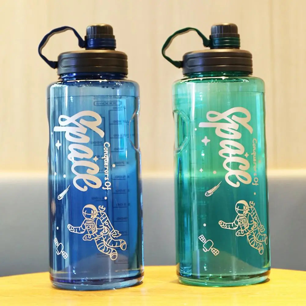 1100/1500/2000/3000ml Water Bottle Drop-resistant Ater Bottle Motivational Sport Water Bottle Potable Gym Large Sports Kettle