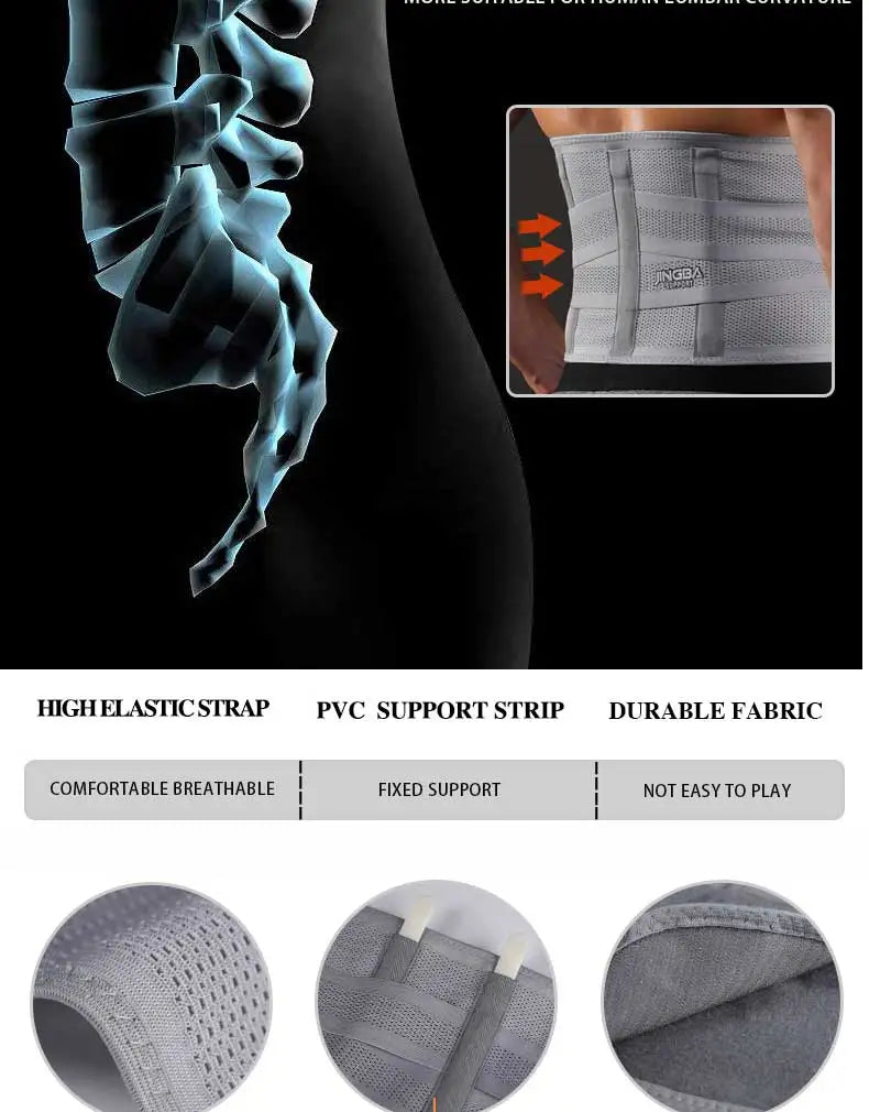 Adjustable Fitness Waist & Back Support Belt