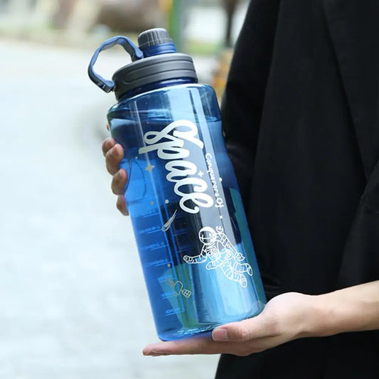 1100/1500/2000/3000ml Water Bottle Drop-resistant Ater Bottle Motivational Sport Water Bottle Potable Gym Large Sports Kettle