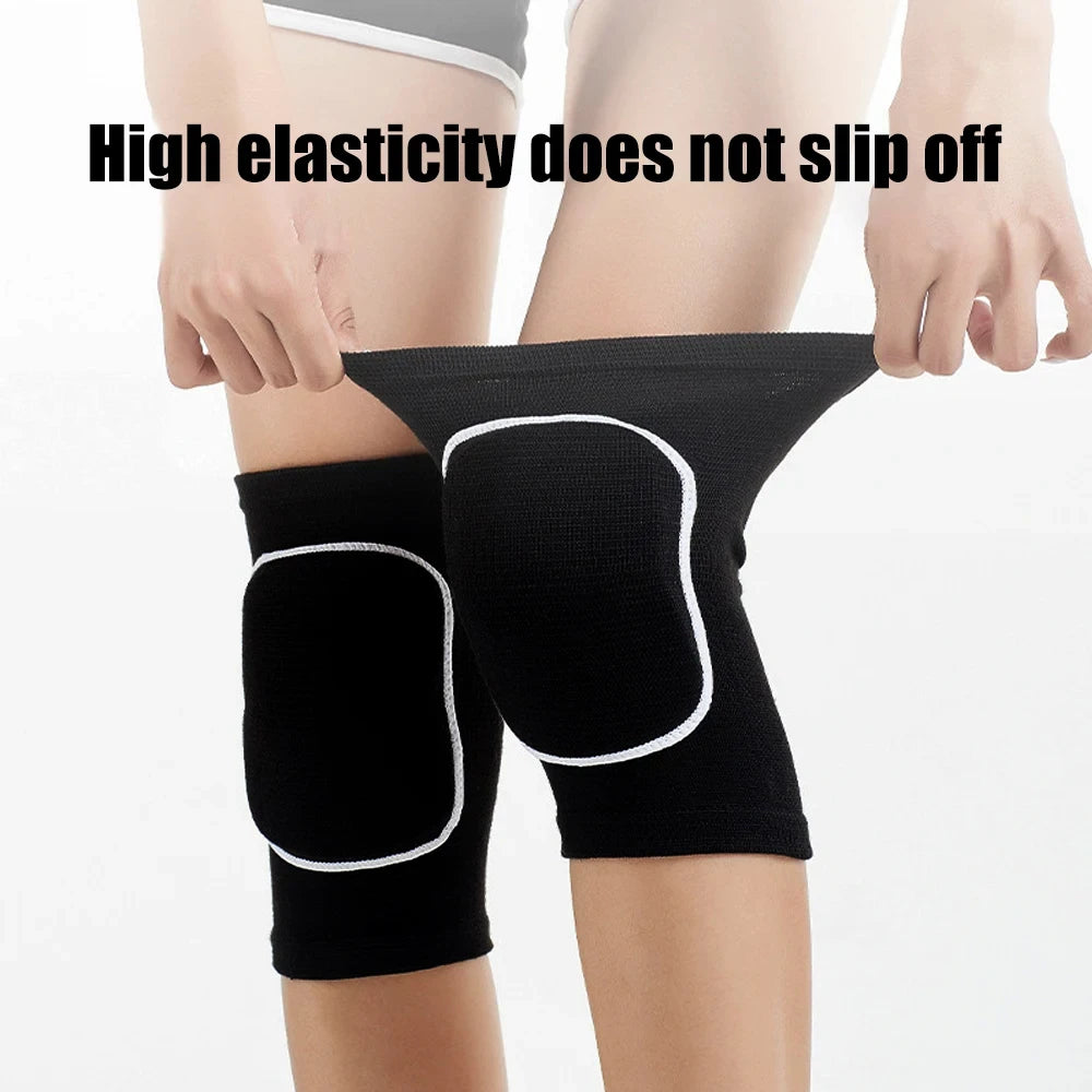 1Pair Sports Knee Pads for Men Women Sport Compression Knee Brace for Dance Yoga Volleyball Football Running Cycling Tennis