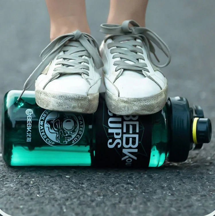 Sturdy 2L 3L Larger Gym Water Bottl for Sport Water Bottle with Straw School BPA FREE Waterbottle Drink Bottles Travel Kettle